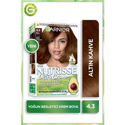 

Garnier Nutrisse Hair Color 4.3 Golden Brown