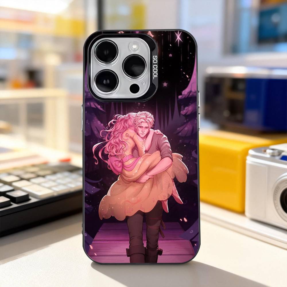 Once U-Upon a B-Broken Heart Phone Case For iPhone 11,12,13,14,15,16,17,Pro,Max,Plus,E,Air,Mini IMD Matte Black