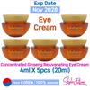 5 stuks/20ml_Geconcentreerde Ginseng Verjongende Oogcrème 4ml (Steekproef)