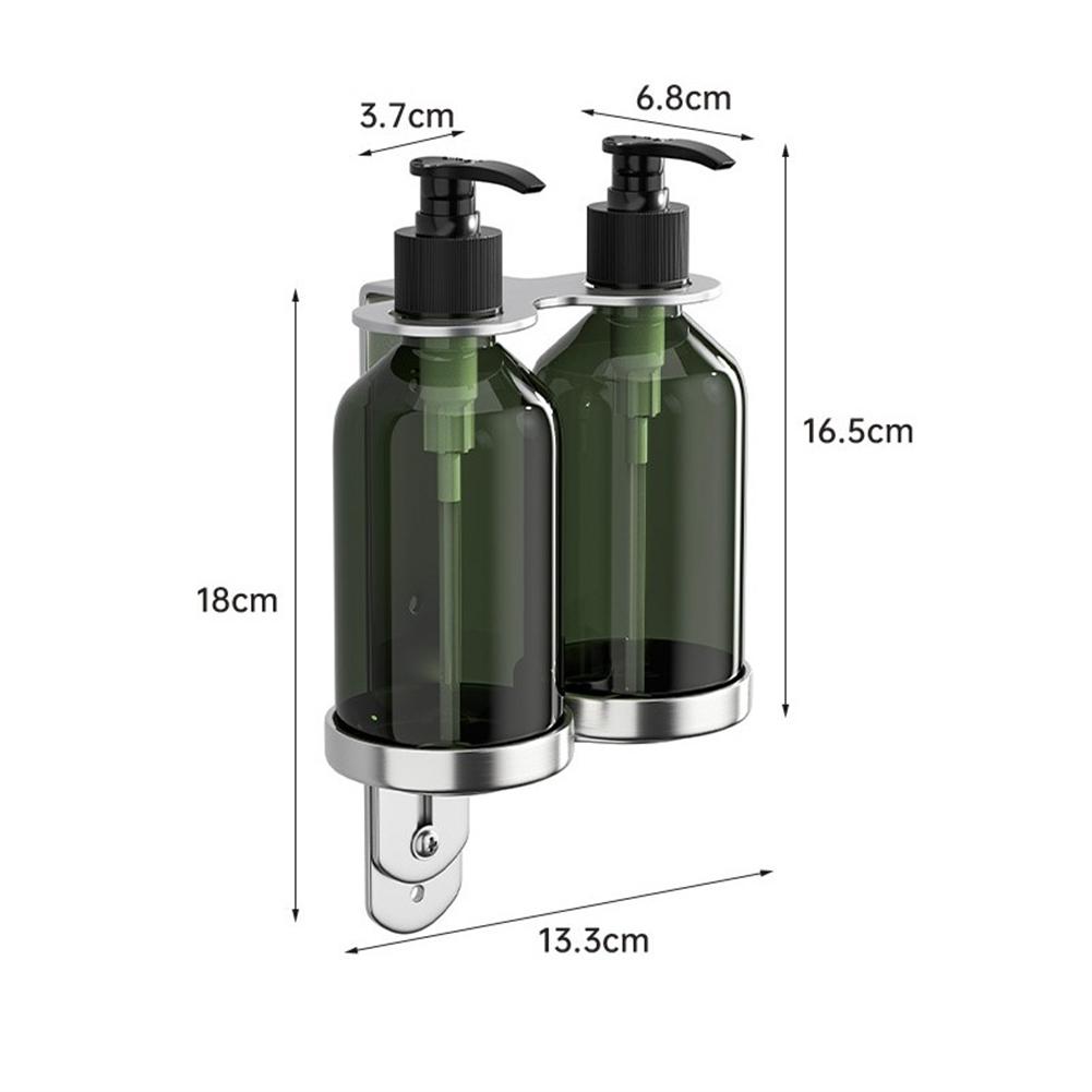 Bathroom Soap Dispenser Size As Picture Show Manual Soap Dispenser Manual Pump Secure Mounting Versatile Usage
