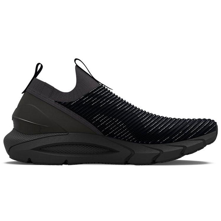 Under Armour HOVR Phantom 2 Fabric Sports Casual Low-Top Lifestyle Shoes Unisex sneaker Black 3024928-001