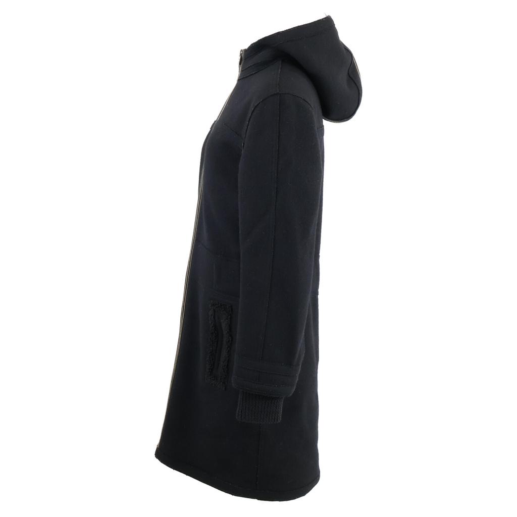 CHANEL [Domestic regular] 05A P26524 Sports Line Full Zip In-Boar Hoodie coat 36 blackUsed