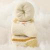 3pairs/set Baby Coral Velvet Women's Winter Thickened Plush Warm Comfortable Sleeping Sock Cute Cartoon Lovely Floor Socks