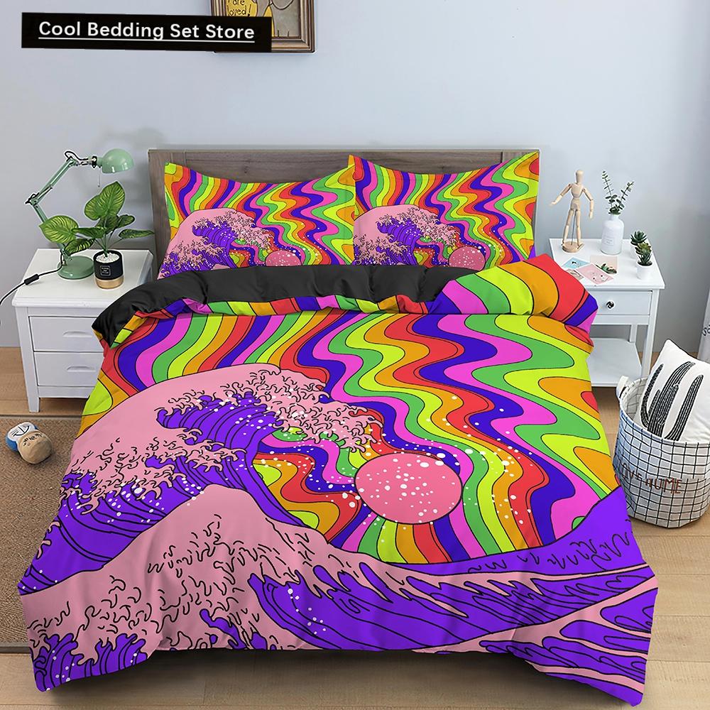 3D Bedding Set Luxury Child Duvet Cover Set Bed Set Duvet Cover King with 1/2 Pillowcase Comforter Bedding Sets Twin Queen Full