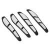 4Pcs Car Door Edges Rearview Mirror Guard Strip Protector Anti-collision waterproof Car Stickers Car Accessories Exterior