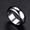 Elegant Sliver Color Fashion Wedding Rings Set For Women And Men With High Quality Material