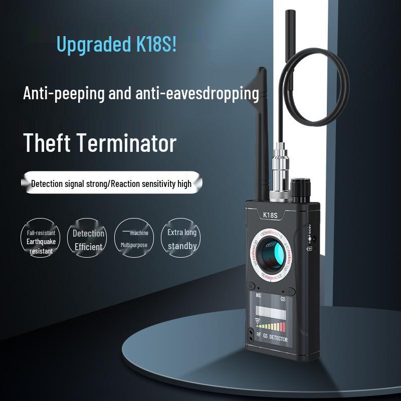K18S Anti-Spy Detector: Protect Against Eavesdropping, Video Surveillance, GPS Tracking & More