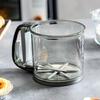 1pcs Semi Automatic Flour Sieve Fine Mesh Sieve Powder Cup with Scale Flour Cocoa Powder Filtration Baking