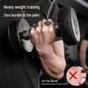 Anti-slip Silicone Weightlifting Grip Pads for Barbell with Two-finger Protection
