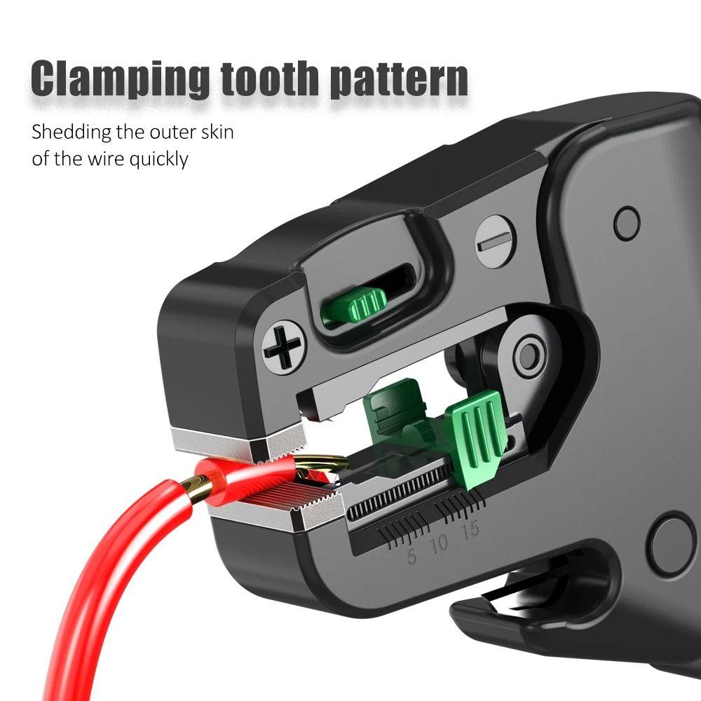 SK5 High Carbon Steel Fully Automatic Wire Stripping Plier Automatic Wire Stripper  Electrician