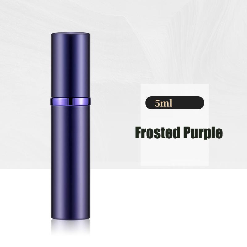 5ml Mini Parfüm-Sprühspenderflaschen mit Bodenfüllung, kosmetischer, nachfüllbarer Sprühzerstäuber, tragbarer Flüssigkeitsbehälter
