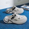 Men EVA Closed Toe Clogs Lightweight Summer Garden Shoes Dormitory Campus Footwear Rainy Day Daily Wear Lightweight Comfortable