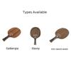 1×Table Tennis Racket Bottoms Plate 5-Ply Ping-Pong Blade Paddle Long Handle Ebony Dalbergia Table Tennis Paddle Blade Bat Blade
