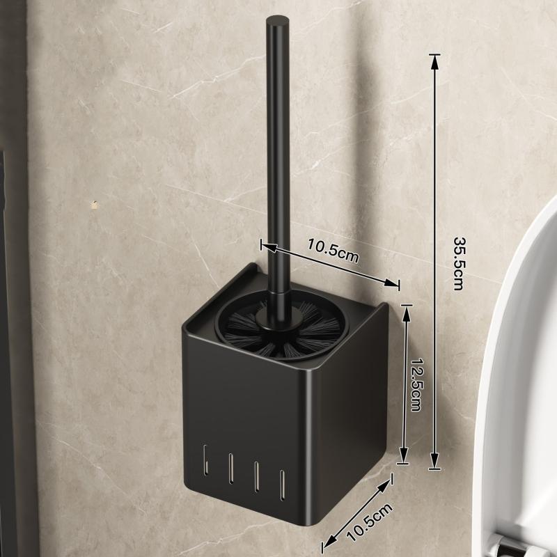 Stainless Toilet Brush Cleaning Brush For Toilet Wall Hanging Floor Household Cleaning Tools Bathroom Accessories Set