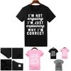 Letter Print Solid Color Streetwear T Shirt For Women With Cotton Blend Casual Top