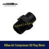 Rilong 16MM Thread Air Compressor Oil Plug and Respirator Accessory.