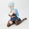 Anime 14cm Deep Winter Snow Widow Snow Girl Beautiful Girl Hand Figure Shy Girl PVC Action Figure Model Toy Ornament