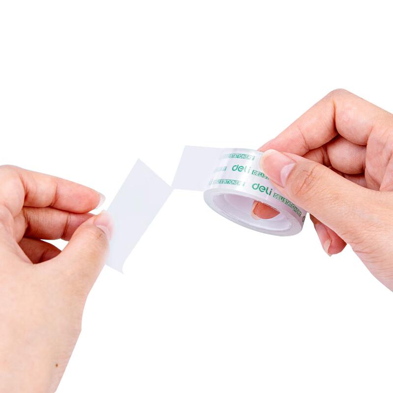 Deli Easy-Tear High Transparent Stationery Tape
