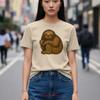 Sloth Organic Cotton T Shirt Vintage Casual Unisex Versatile Comfortable Designer Clothes Stylish Top For Everyday Wear