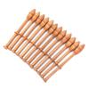 12pcs Wooden Lace Bobbins Ique Vintage Art Weaving Tools for Sewing and Lace Making