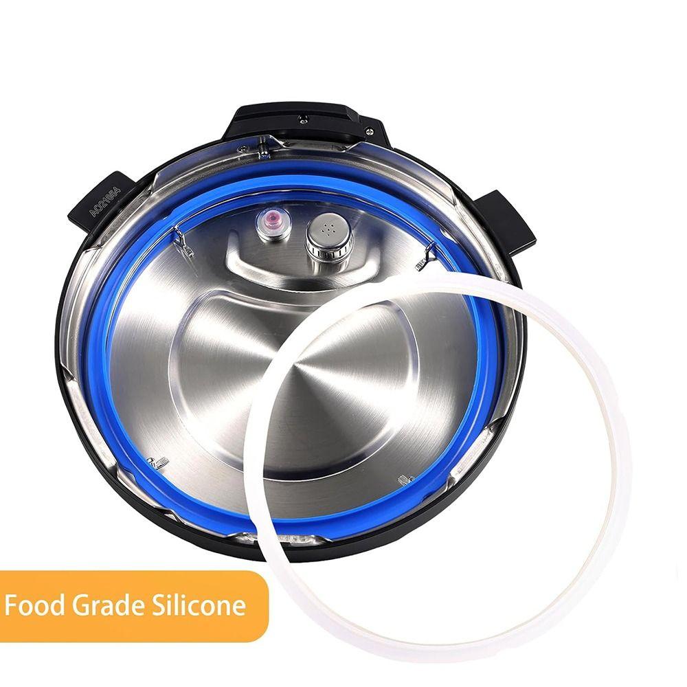 3/4/5/6/8 Quarts Pressure Cooker Sealing Ring Non-Toxic Pressure Pot Silicone Gasket