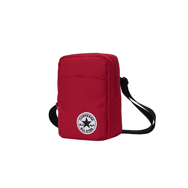 New Converse Polyester Shoulder Bag, Crossbody Bag Small Preppy Red CV2513032PS-001