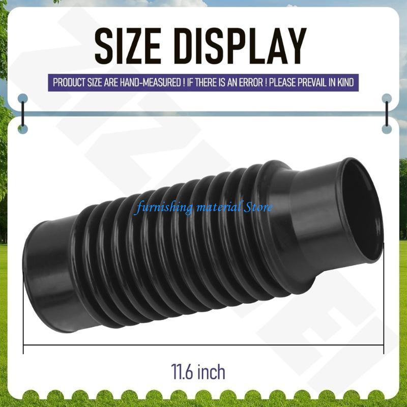 Y5GD Heavy dutys Replacement Hose 30cm For PB580T EB600RT PB580 PB580H Blowers Tube Black Flexible Air Duct 2pcs Clamps