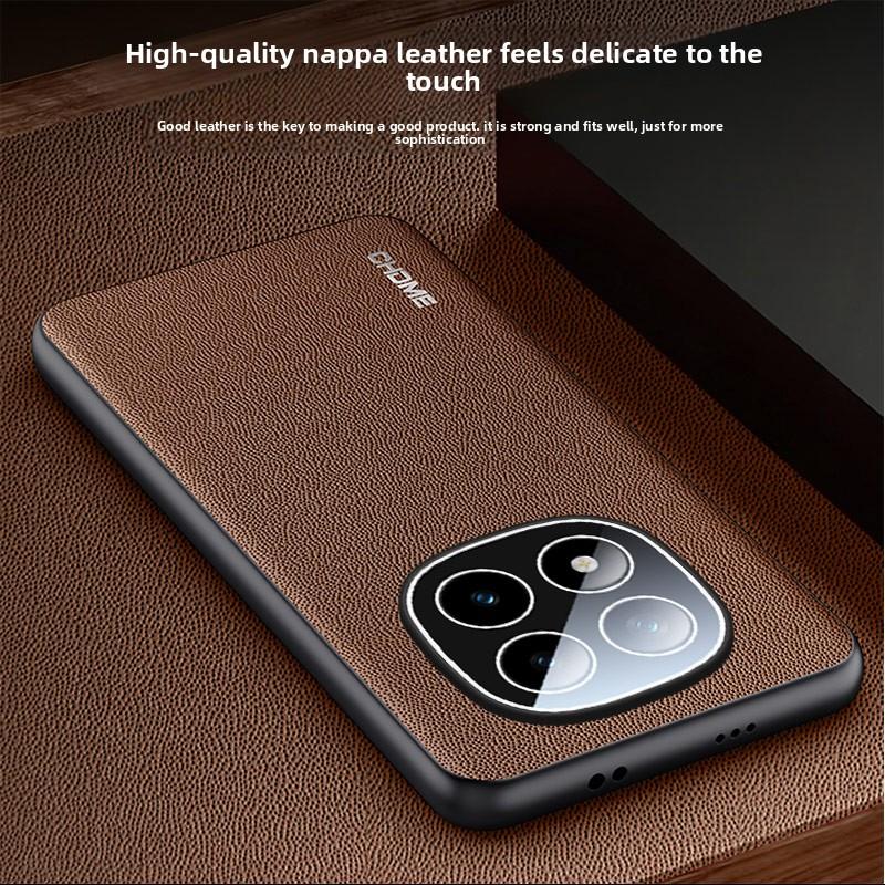 Custodia per Telefono per Xiaomi Redmi Note 14 13 Pro Plus 5G Cover in Pelle Silicone Morbida per Redmi Note 15 Pro+ Copertura Protezione Fotocamera