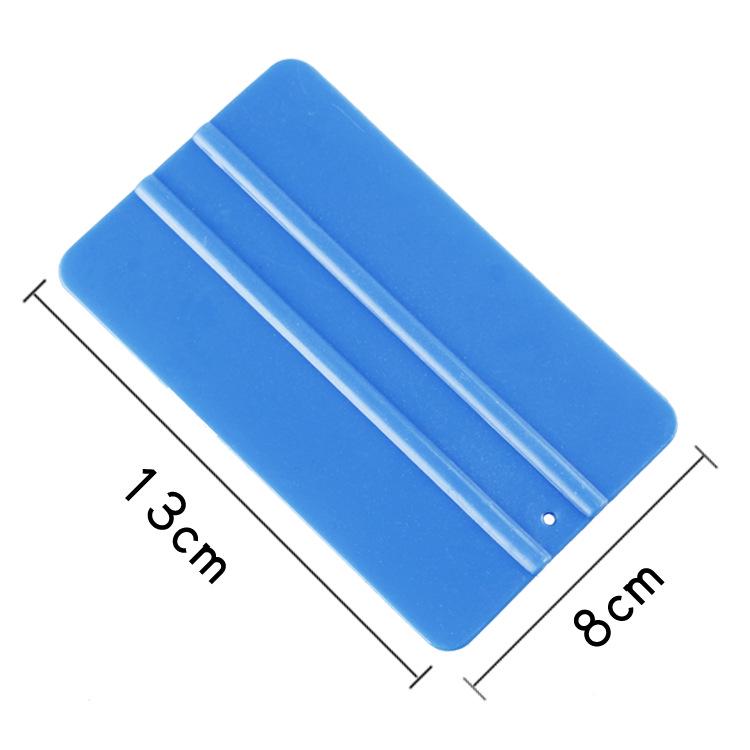 Car Vinyl Wrap Velvet Scraper Tool - Square Plastic for Film Application
