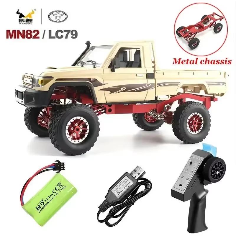 MN82S MN82 Toyota Rc 4x4 Rc CAR 2.4g 1/12 Full Scale Off-road Remote Control RC Crawler CAR Boy's Remote Control Car Toy Gift