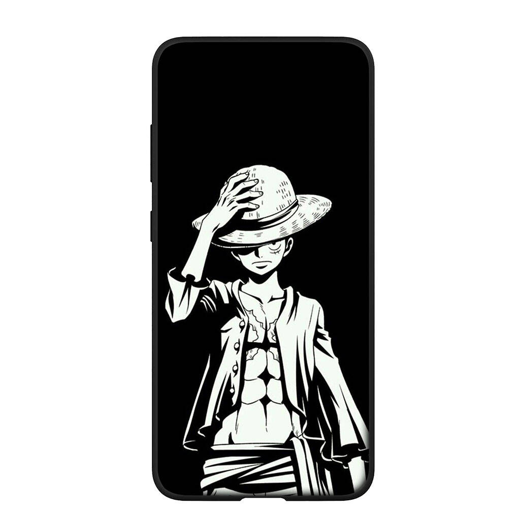 Phone Case for iPhone 17 15 16 Plus Redmi Note 14 12 11 13 Pro Max Huawei P30 P20 Lite OPPO A60 A40 A80 A38 A54 Red Hair One Pieces Luffy Shanks Cover