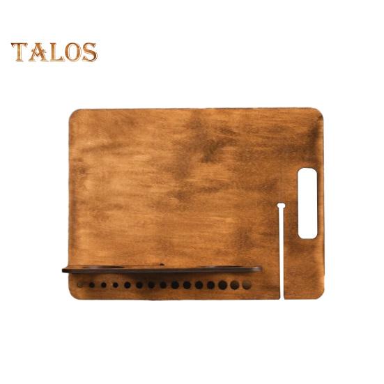 

Настольный мольберт, деревянная доска для рисования со встроенной ручкой для рисования, эскизов, чтения, переносной художественный мольберт, подставка для хранения холста, книги, ноутбука эбеновый