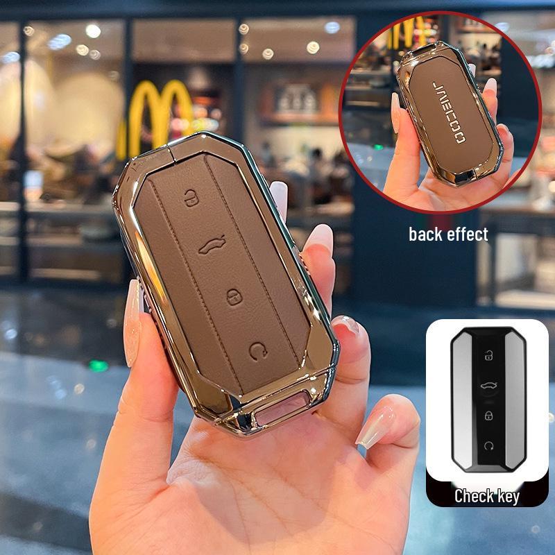 

JAECOO J5 J7 C7 Key Fob Cover - Compatible with Cross-Border JAECOO 5 EV Models Bagged
