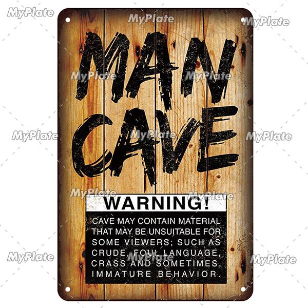 My Garage Metal Sign Vintage Mechanic Tin Sign Man Cave Decoration Wall Decor For Bar Plaque Home Decor Tool Poster