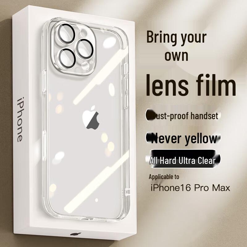 

Apple iPhone 16 Pro Max Transparent Phone Case iPhone 16 Pro Max