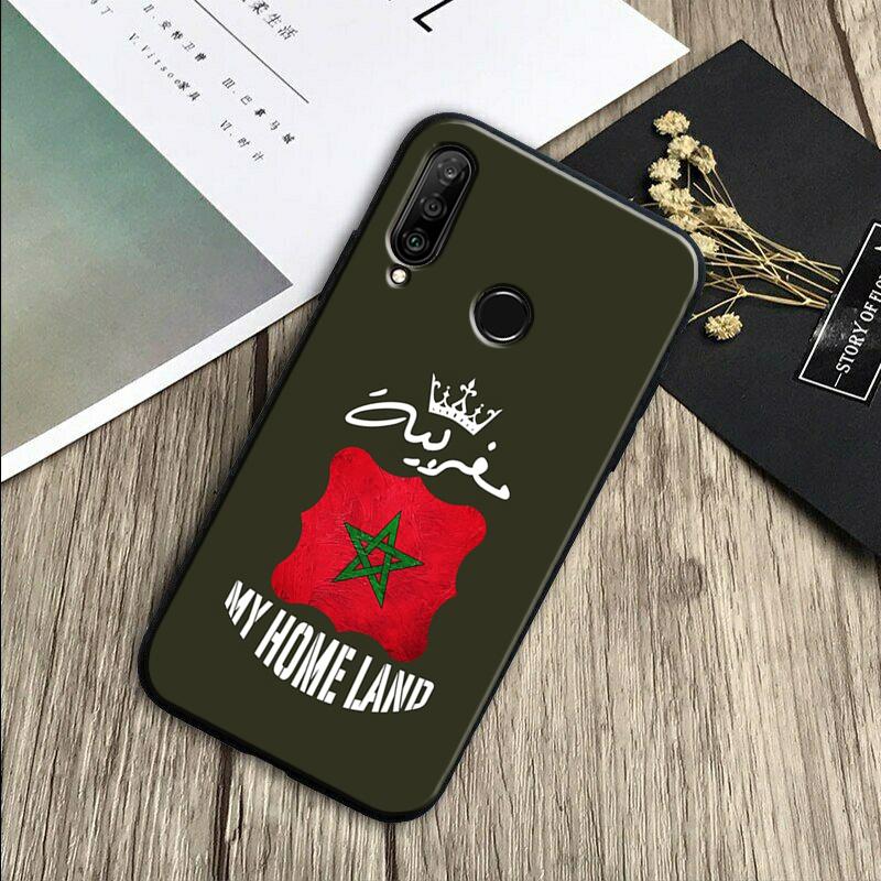 

Morocco Flag Coat Of Arms For Huawei Nova 11 12i 8i 7i 3i 9 10 SE Y60 Y61 Y70 Y72 Y73 Y90 Y91 P20 P30 Pro P40 Lite Case Huawei Nova Y61