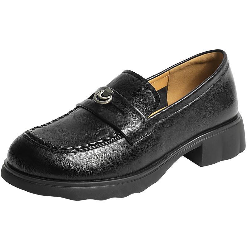Red Dragonfly Women s Block Heel Slip-on Loafers 38
