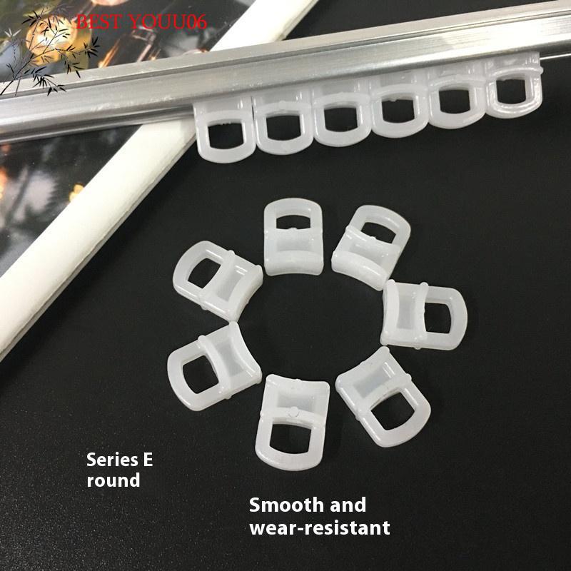 (YOUU06)20Pcs Car DIY Accessories 3mm 6mm 9mm For Truck Curtain Slider FH FE FM Automotive Plastic Fastener Clip