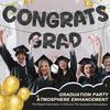 Fulmoon Pre Strung Congrats Grad Banner Glitter Congratulations Banner College Graduation Sign Class of 2026 Grad Party Decorations for High School