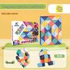 Folding Magic Ruler Set: Colorful Educational Toy for Kids - 24/36/48/60/72 pcs.