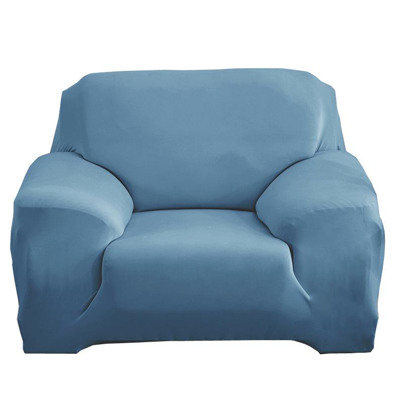 Thick Elastic Sofa Cover Solid Color Slipcover Furniture Protector for Bedroom Office Living Room Home Decor Sofa Cushions