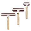 Heavy Duty Soft Rubber Brayer Roller, Ink Applicator Roller, Brush Art Craft for Printing Oil Painting Wallpaper Tool