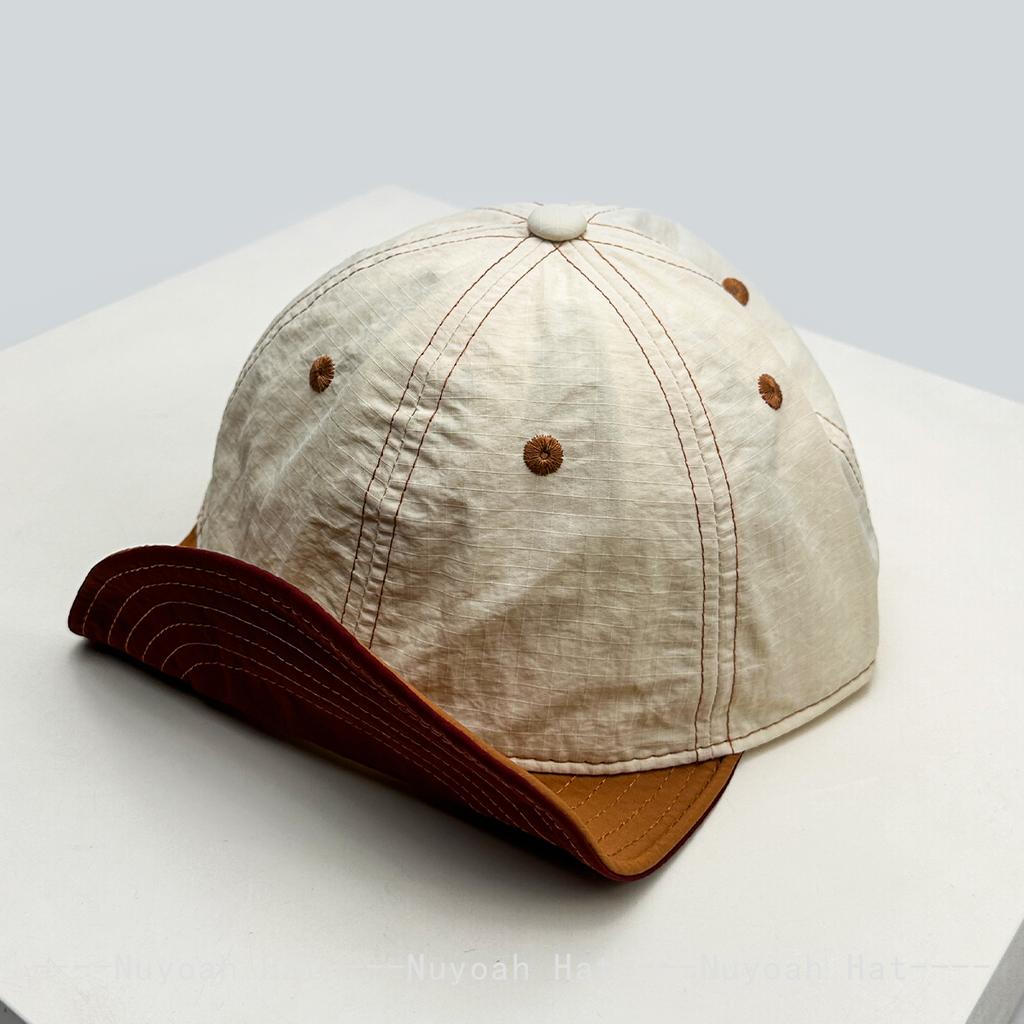 Schnelltrocknende Farbblock-Buchstaben Baseballkappen Sonnenschutz Outdoor Neue Herren Damen Vielseitig Faltbar Flache Schirmmützen Mode Schirmmützen ins