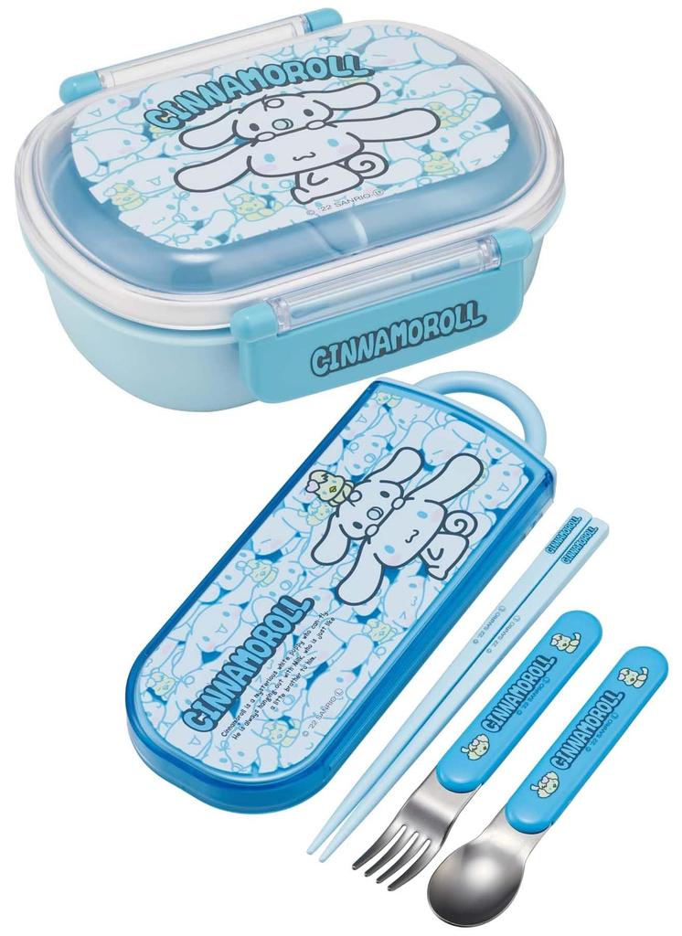 Skater Bento Sanrio For Made in Box, Cinnamoroll, Ushiro-Shiro, Design, 360ml, Antibacterial, Girls, Japan, QAF2BAAG-A