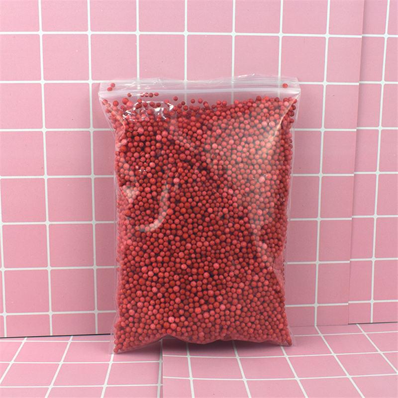 1pack Polystyrene Styrofoam Balls Bottle DIY Snow Mud Particles Acssories Slime Balls Small Tiny Foam Beads For Foam Filler