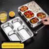 304 Stainless Steel 5-Compartment Meal Prep Tray