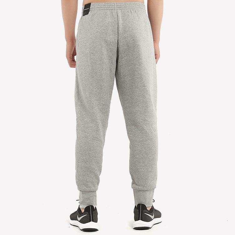 Jordan Flight Fleece Embroidered Logo Joggers Men Bottoms Grey AH3933-064