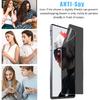 for Nubia Red Magic 9 Pro/Magic 9 Pro+ Privacy Screen Protector and Camera Lens Protector, Anti-Spy Flexible Privacy Screen Protector 9H Hardness