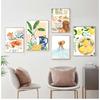 Abstract Wall Art Pool Party Fruit Plate Ladies Free Time Nordic Posters and Prints Oil Painting Living Room Decoration Pictures