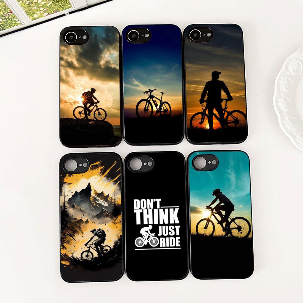 Mountain Bike Cycling Art Silicone Phone Cover for Xiaomi Redmi 15 15C A4 A5 9A 9C NFC Note 9 8 9T 8T Soft Case